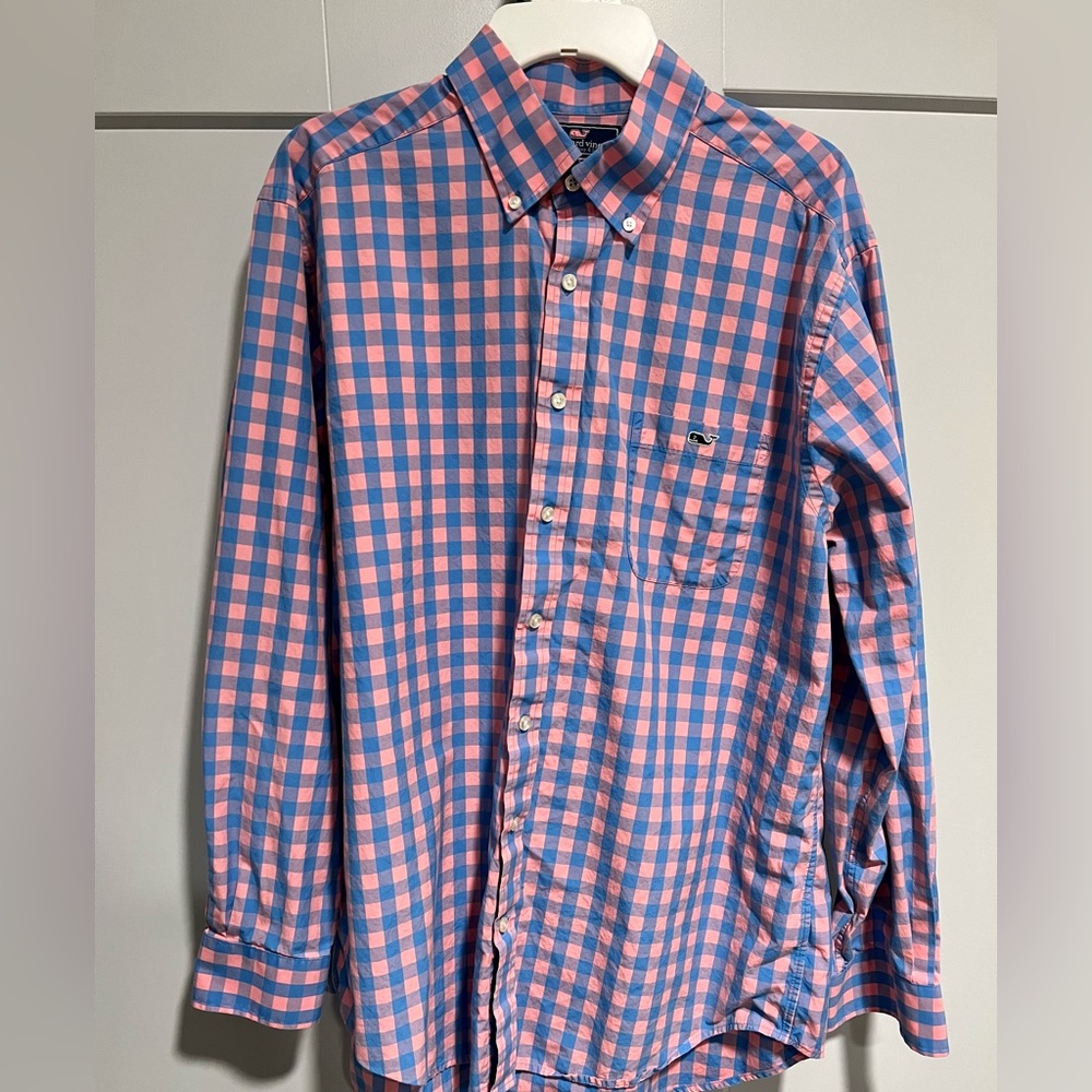 Vineyard Vines, Slim Fit Tucker Shirt, Size XL